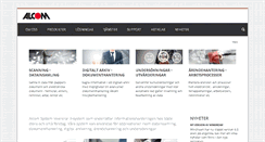 Desktop Screenshot of alcom.se